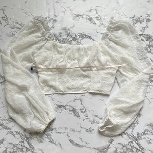 Long Sleeve crop top